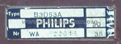 Gemma 353 B3D53A; Philips Radios - (ID = 1015874) Radio