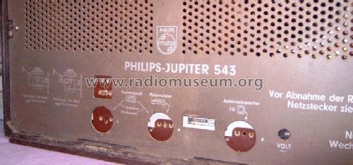 Jupiter 543 BD543A/03; Philips Radios - (ID = 129333) Radio