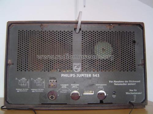 Jupiter 543 BD543A/03; Philips Radios - (ID = 97687) Radio
