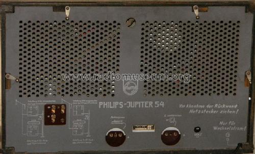 Jupiter 54 BD433A; Philips Radios - (ID = 226989) Radio