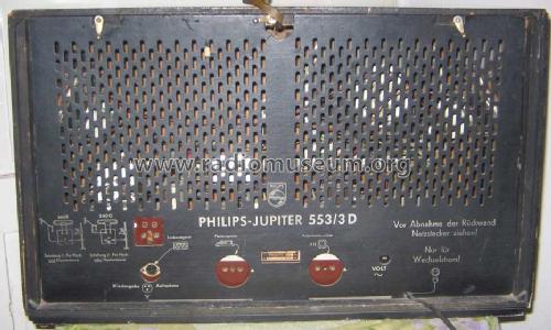 Jupiter 553/3D BD553A; Philips Radios - (ID = 88900) Radio