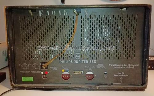 Jupiter 553 BD553A-03; Philips Radios - (ID = 2444304) Radio