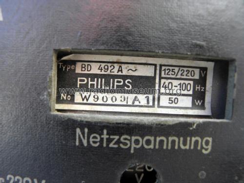Merkur BD492A; Philips Radios - (ID = 2252628) Radio