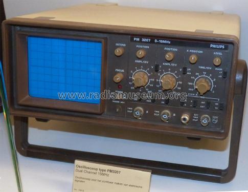 Oszilloskop PM3207; Philips Radios - (ID = 2115770) Equipment