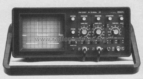 Oszilloskop PM3207; Philips Radios - (ID = 428793) Equipment