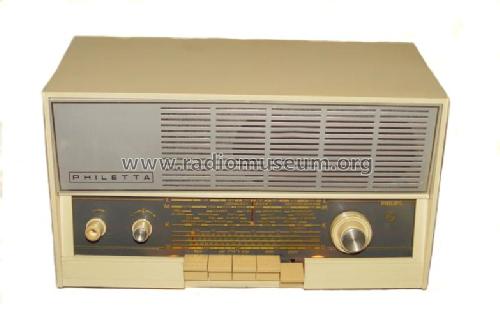 Philetta 12RB263; Philips Radios - (ID = 1068198) Radio
