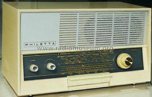 Philetta 12RB263; Philips Radios - (ID = 2783091) Radio