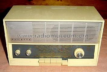 Philetta 12RB263; Philips Radios - (ID = 47577) Radio