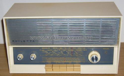 Philetta 12RB263; Philips Radios - (ID = 802964) Radio