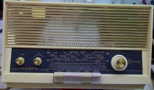 Philetta 12RB273; Philips Radios - (ID = 1026140) Radio