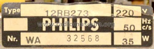 Philetta 12RB273; Philips Radios - (ID = 1308367) Radio