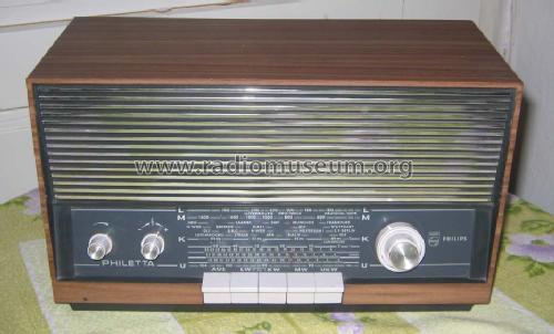 Philetta 12RB273; Philips Radios - (ID = 89464) Radio