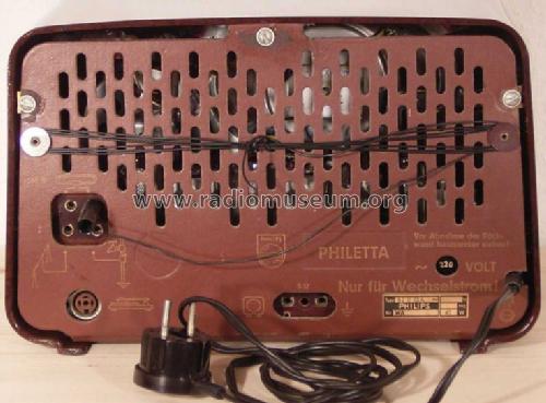 Philetta 203 B2D03A; Philips Radios - (ID = 158572) Radio