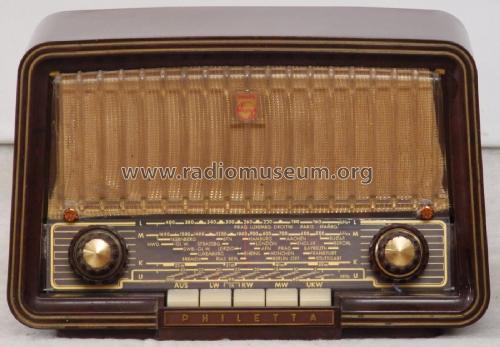 Philetta 203 B2D03A; Philips Radios - (ID = 2021062) Radio