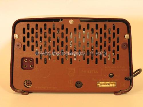 Philetta 213 B2D13A; Philips Radios - (ID = 156955) Radio