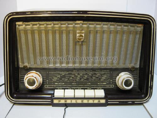 Philetta 244 BD244U; Philips Radios - (ID = 2597167) Radio
