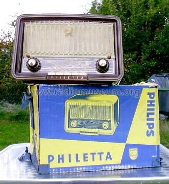 Philetta 283 BD283U; Philips Radios - (ID = 156392) Radio