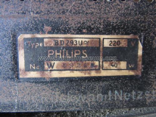 Philetta 49 BD293U; Philips Radios - (ID = 2311424) Radio