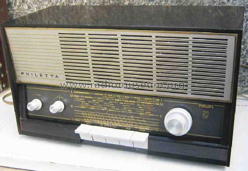 Philetta B2D53A; Philips Radios - (ID = 1196593) Radio