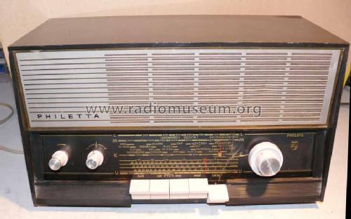 Philetta B2D53A; Philips Radios - (ID = 335058) Radio