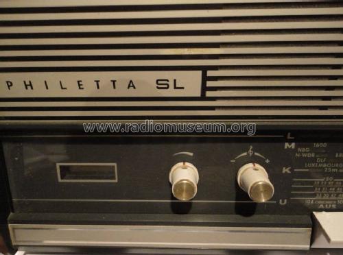 Philetta SL 12RB372; Philips Radios - (ID = 1004165) Radio