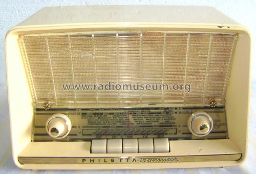 Philetta-Transistor B3D22T; Philips Radios - (ID = 2491163) Radio