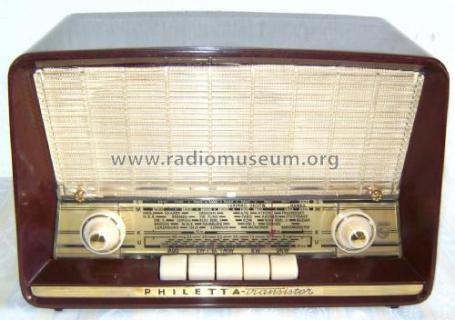 Philetta-Transistor B3D22T; Philips Radios - (ID = 2675287) Radio