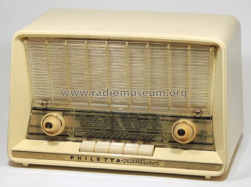Philetta-Transistor B3D22T; Philips Radios - (ID = 2878731) Radio