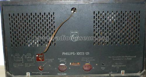 Philips 1002/01 BD583A; Philips Radios - (ID = 197420) Radio