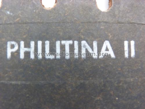 Philitina II B1D02A/00; Philips Radios - (ID = 1049534) Radio