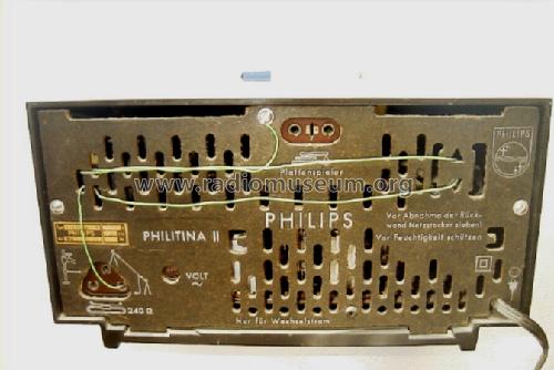 Philitina II B1D02A/00; Philips Radios - (ID = 143622) Radio