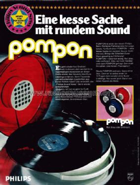 Pompon 22 GF 303/13 L; Philips Radios - (ID = 999988) R-Player