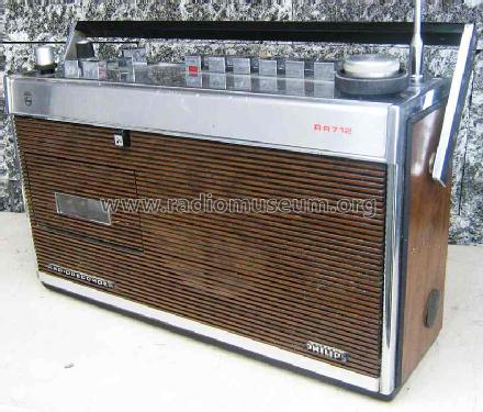 Radio Recorder Automatic de Luxe RR712 22RR712 /19 /60 /69; Philips Radios - (ID = 631795) Radio
