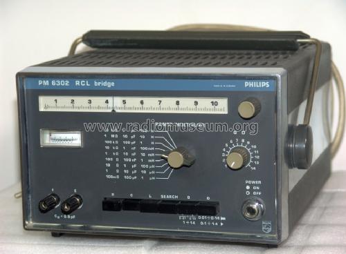 RCL Bridge PM6302; Philips Radios - (ID = 1058401) Equipment