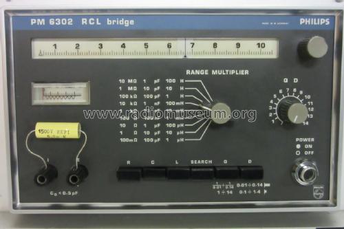 RCL Bridge PM6302; Philips Radios - (ID = 2013065) Equipment