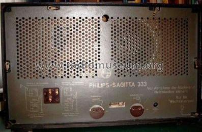 Sagitta 333 BD333A/01; Philips Radios - (ID = 15074) Radio