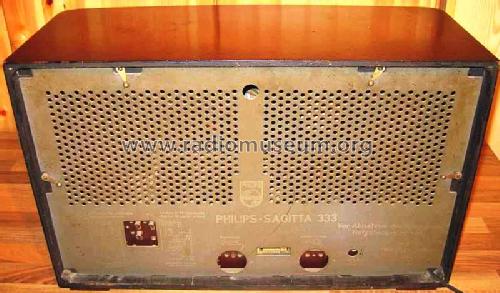 Sagitta 333 BD333A/01; Philips Radios - (ID = 345080) Radio