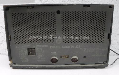 Sagitta 333 BD333A/01; Philips Radios - (ID = 965220) Radio
