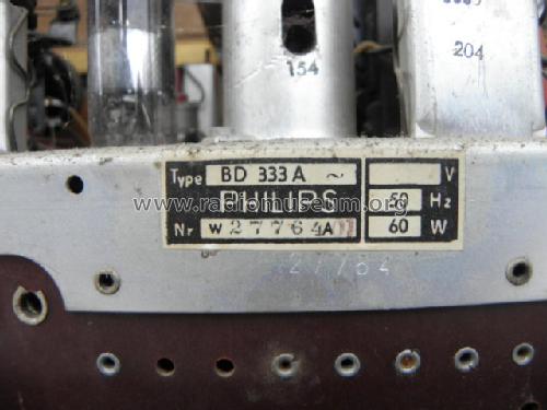 Sagitta 333 BD333A/01; Philips Radios - (ID = 965223) Radio