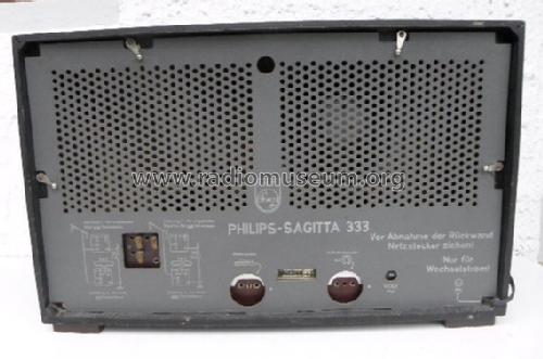 Sagitta 333 BD333A/01; Philips Radios - (ID = 965227) Radio