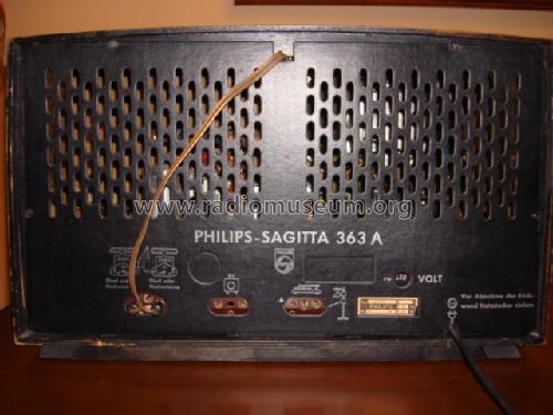 Sagitta 363 BD363A; Philips Radios - (ID = 323170) Radio