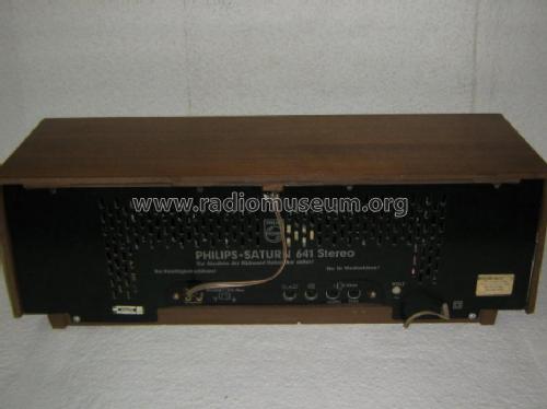 Saturn 641 Stereo B6D41A; Philips Radios - (ID = 444308) Radio