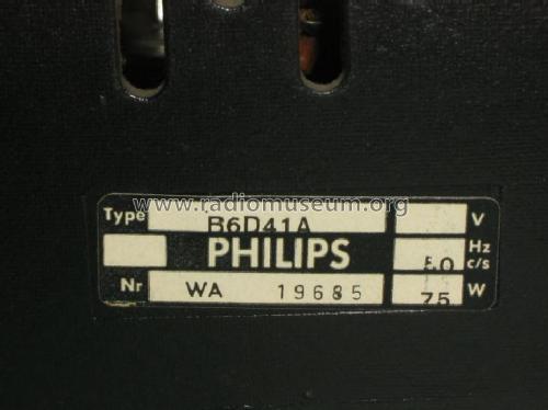 Saturn 641 Stereo B6D41A; Philips Radios - (ID = 444310) Radio