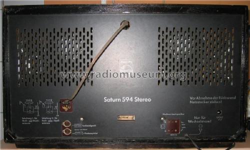 Saturn Stereo 594 B5D94A; Philips Radios - (ID = 402537) Radio