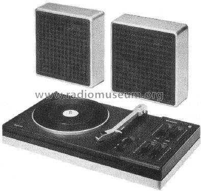 Stereo-Verstärkeranlage 614 22GF614 /04; Philips Radios - (ID = 544911) R-Player