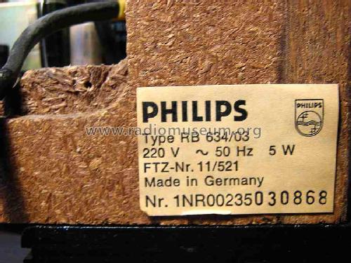 Nostalgieradio RB634/03; Philips Radios - (ID = 442169) Radio