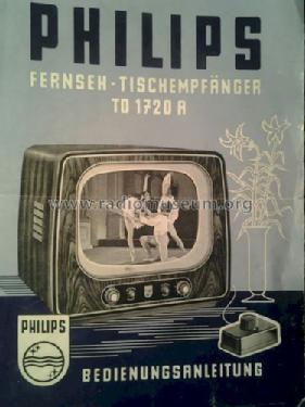 TD1720A; Philips Radios - (ID = 1376832) Televisión