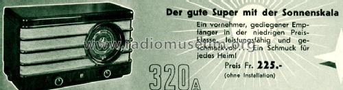 320A, 320A-16; Philips - Schweiz (ID = 1402232) Radio