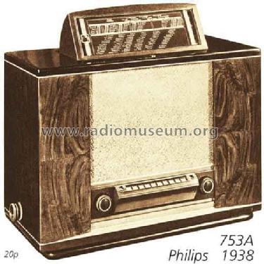 753A; Philips - Schweiz (ID = 2199) Radio