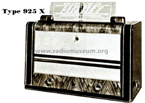 925 X Radio Philips Schweiz, build 19421945, 5 pict